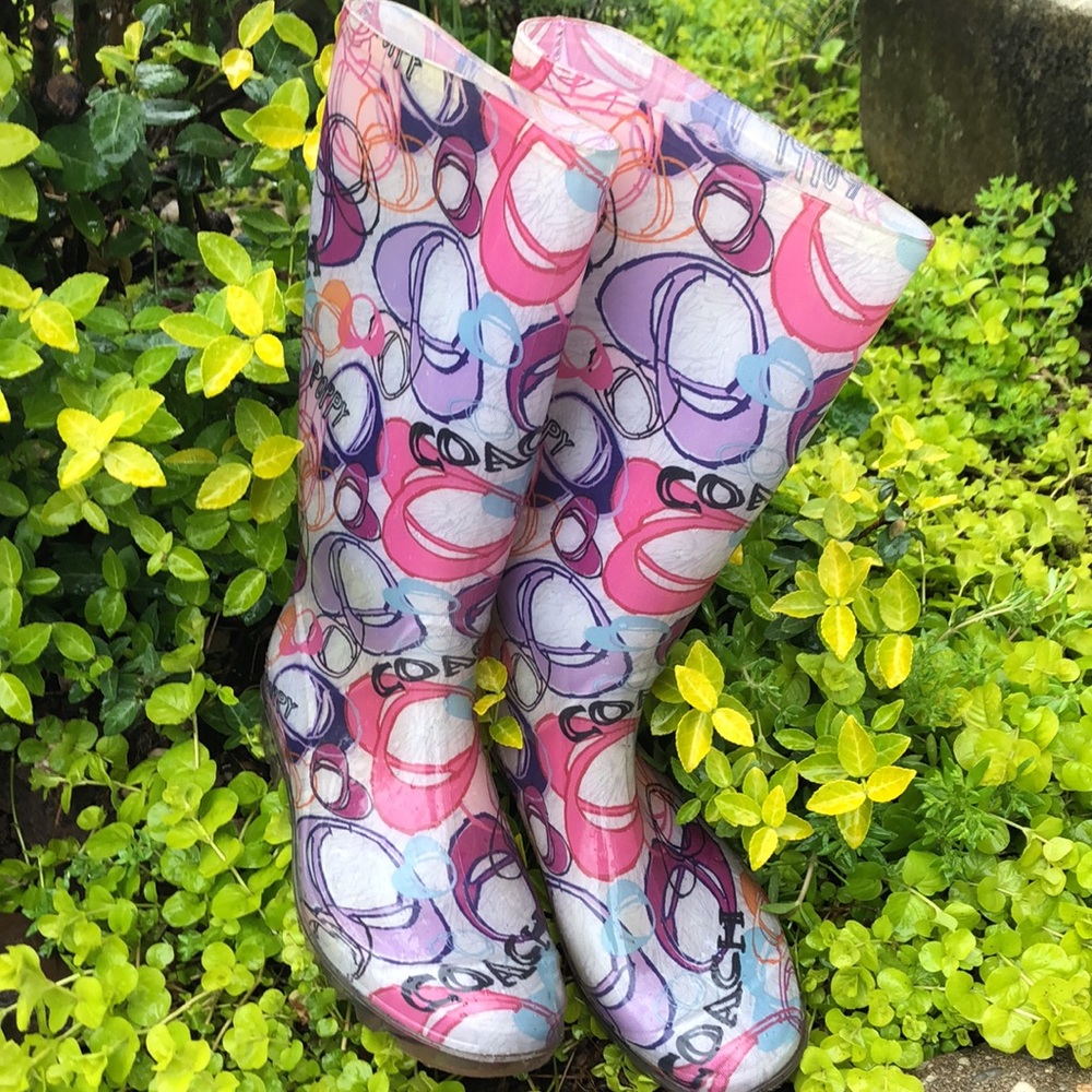 Coach Rain Boots